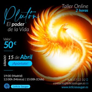 Taller grupal de dos horas conociendo a Plutón.