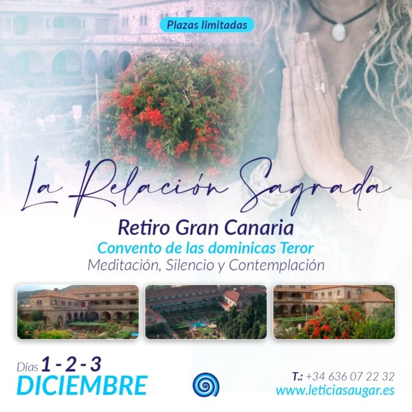 imagen de promocion retiro la relacion sagrada de gran canaria